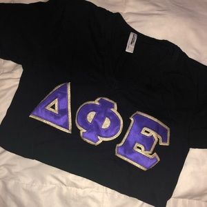 Delta Phi Epsilon sorority t-shirt